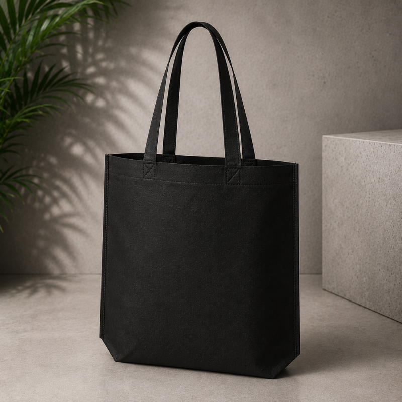 Plain Bottom Gusset Non Woven Bags for Custom Printing (30×35, 40×40, 40×45 cm)